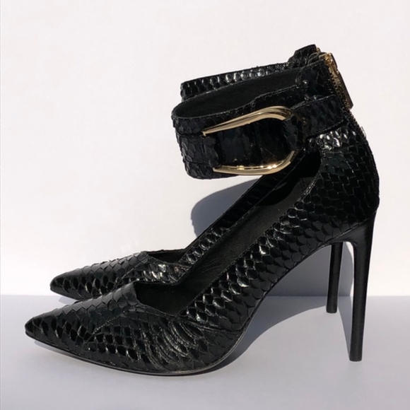 RACHEL ZOE CASSANDRA ANKLE STRAP PUMPS SIZE 9 US - Picture 1 of 7